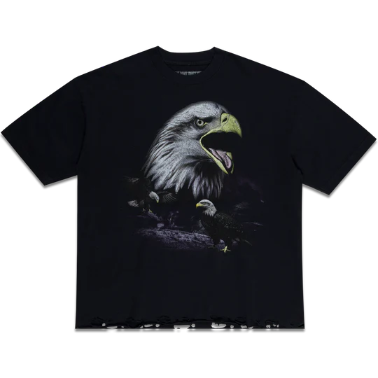 EAGLES DISTRESSED HEM TEE-We Dont Trust You Merch