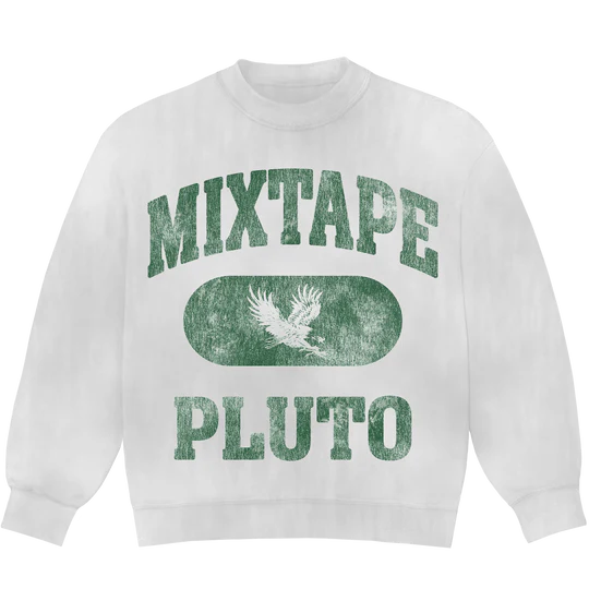 MIXTAPE PLUTO EAGLES CREWNECK (ASH GREY)-Mixtape Pluto Merch