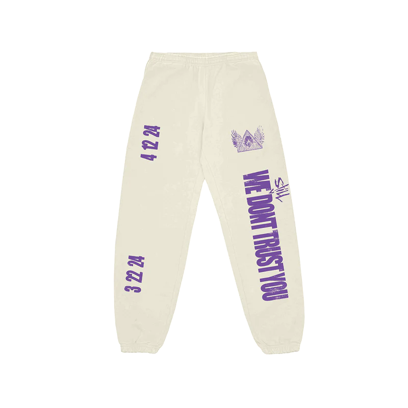 WSDTY SWEATPANTS CREAM